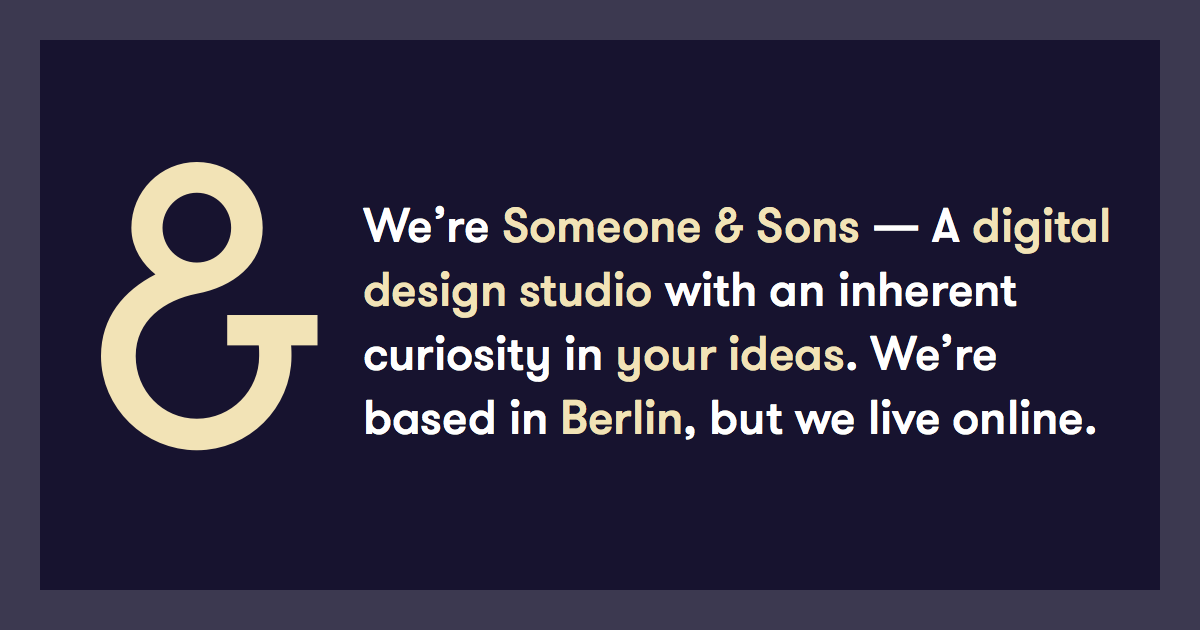 graphic design studio berlin